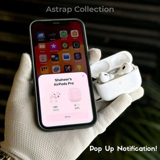 AirPods Pro (2nd Generation) with Active Noise Cancellation (ANC), Premium Sound Quality & Long Battery Life