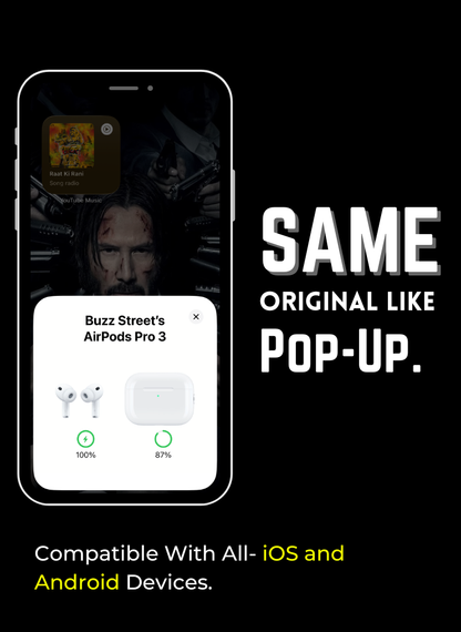 AirPods Pro 3 With Noise Cancellation | Free 10,000mAH Mag Safe