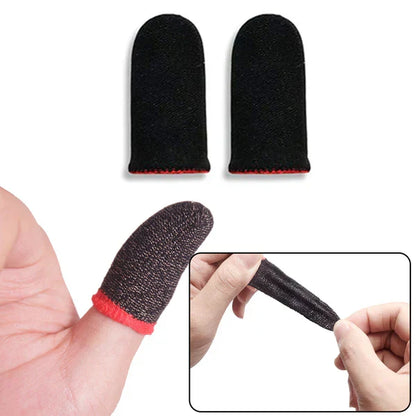 Gaming Finger Sleeves – Pack of 10 | Sweat-Proof & Anti-Slip Touch Sensitivity