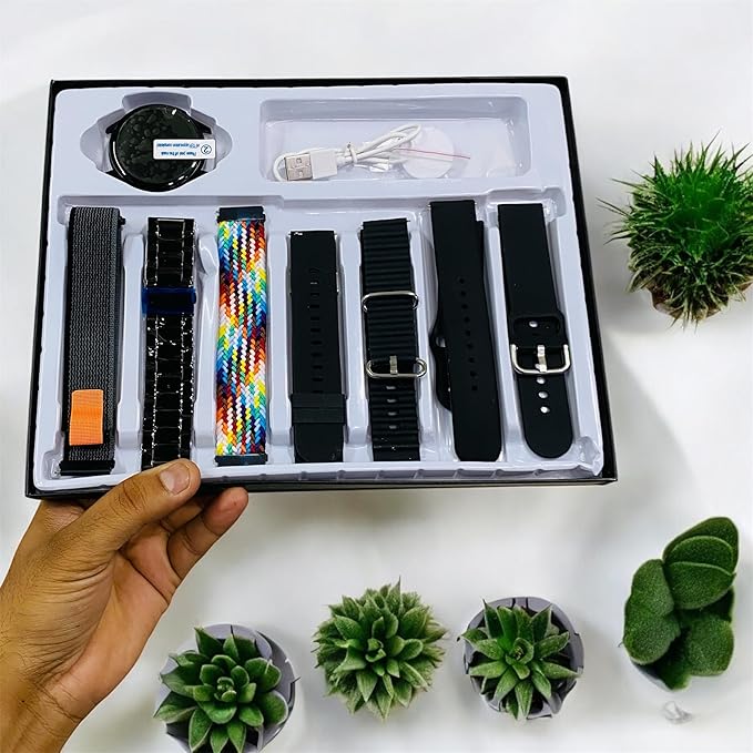 Active 2 Combo 7-in-1 Smart Watch (Premium Quality) – Featuring Stunning AMOLED Display🔥