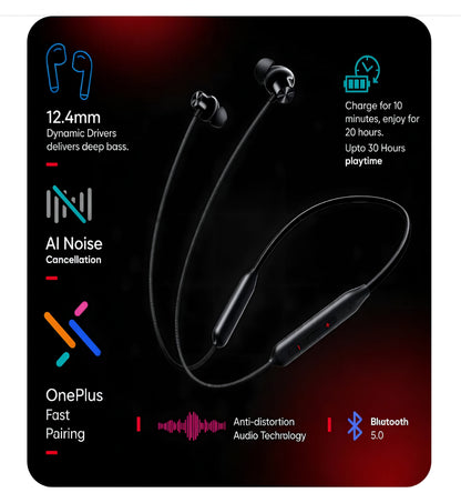 OnePlus Bullets Wireless Z2 ANC Bluetooth Wireless Neckband