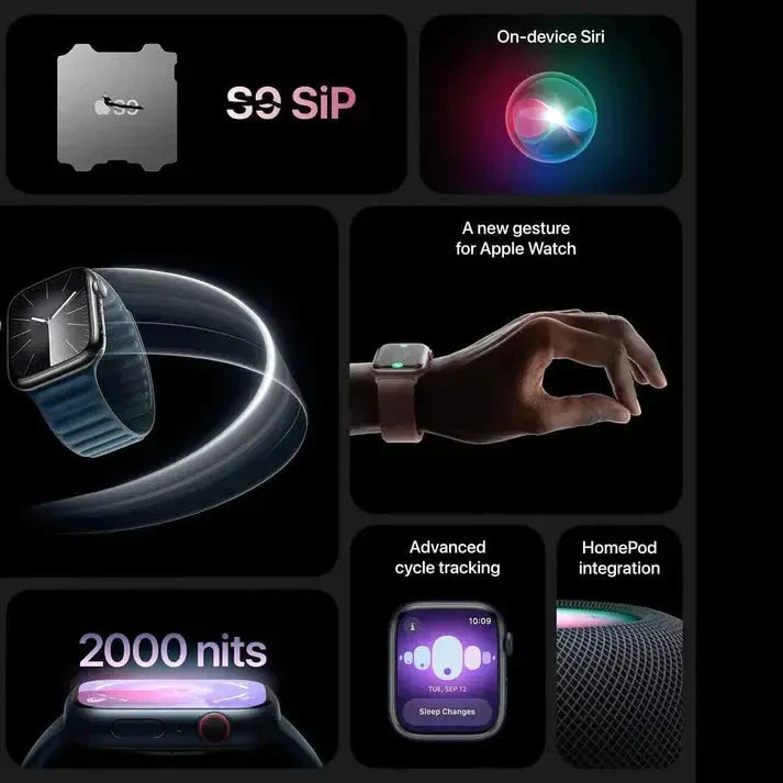 VirWatch Series 9: Dubai Quality With Logo 45mm Fitness Tracker, SpO2, Water Resistant, Always On Display - Extra Strap FREE Inside Box